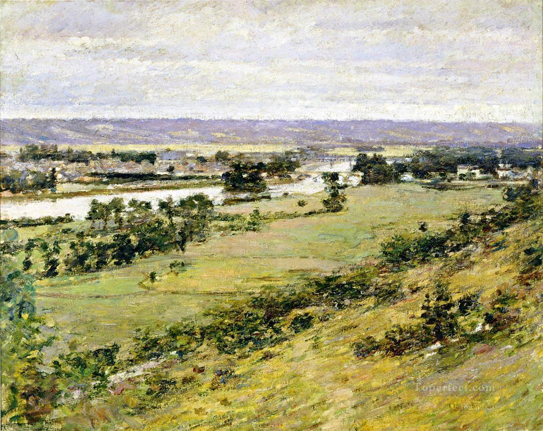 Valley of the Seine2 Theodore Robinson Oil Paintings
